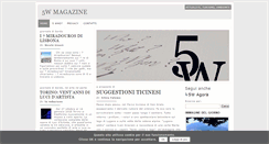 Desktop Screenshot of 5wmagazine.com