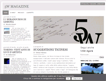 Tablet Screenshot of 5wmagazine.com